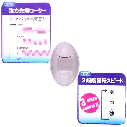 Mode Design - Silicone Benderman Vibrator Type-B - Purple photo