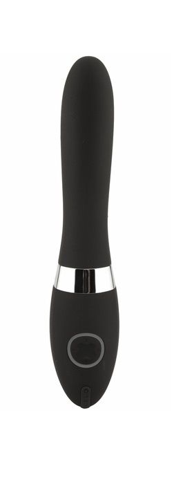 The Lelo Elise is a sleek black vibrator with two vibrating ... Lelo - Elise Vibe - Black photo-2