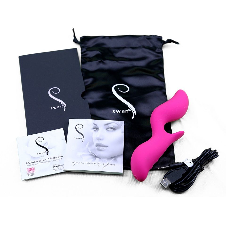 A wild ride and make no mistake, this vibrator may be upmark... Swan - The Black Swan Vibrator photo-4