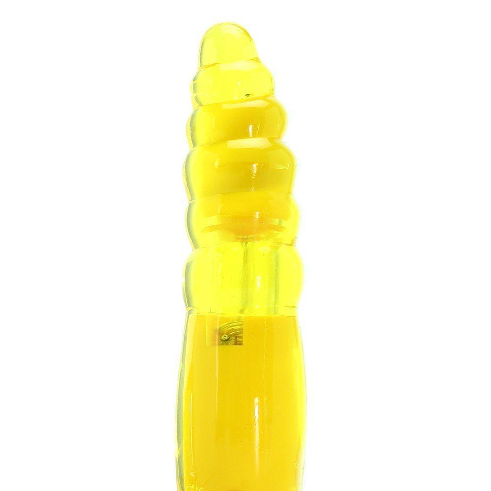 Body safe gel vibe. 100% waterproof. Multispeed dial. TP... Nobu - Sorbet Lemo Vibe - Yellow photo-7
