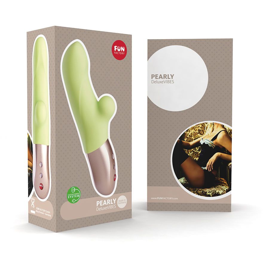 The PEARLY is a powerful yet compact MiniVIBRATOR that packs... Fun Factory - Vibe Pearly CNC - Grape photo-10