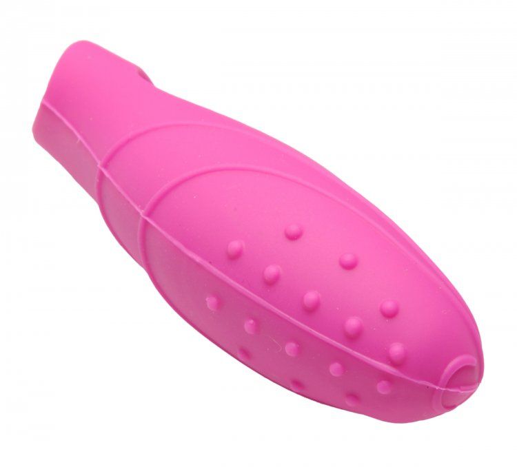 Slip her the finger with this sexy vibrating stimulator from... Frisky - Bang Her Silicone G-Spot Finger Vibe - Pink photo-3