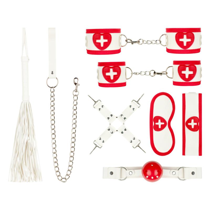 Bedroom Fantasies - Kinky Care Nurse SM Set 8pcs Bedroom Fantasies - Kinky Care Nurse SM Set 8pcs 照片-2