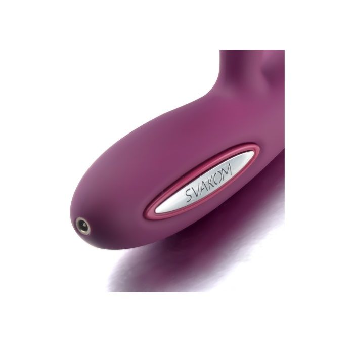 Lester has a SVAKOM intelligent mode which highly imitates t... SVAKOM - Lester Heating Rabbit - Violet photo-8