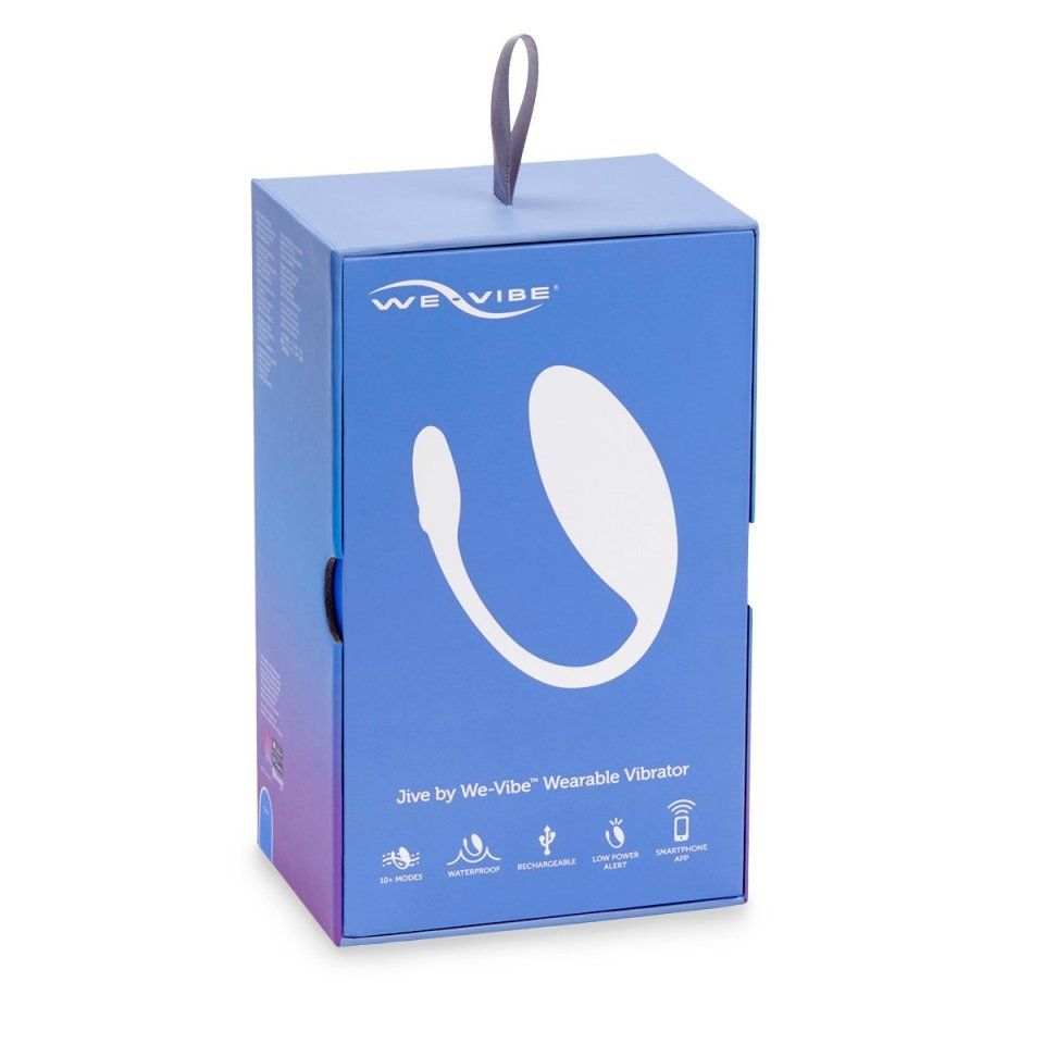 We-Vibe™ 的 Jive可穿戴式震动器由对人体安全的有机矽胶制成,可以通过免费的We-Connect™应用... We-Vibe - Jive可穿戴式震动器 - 蓝色 照片-15