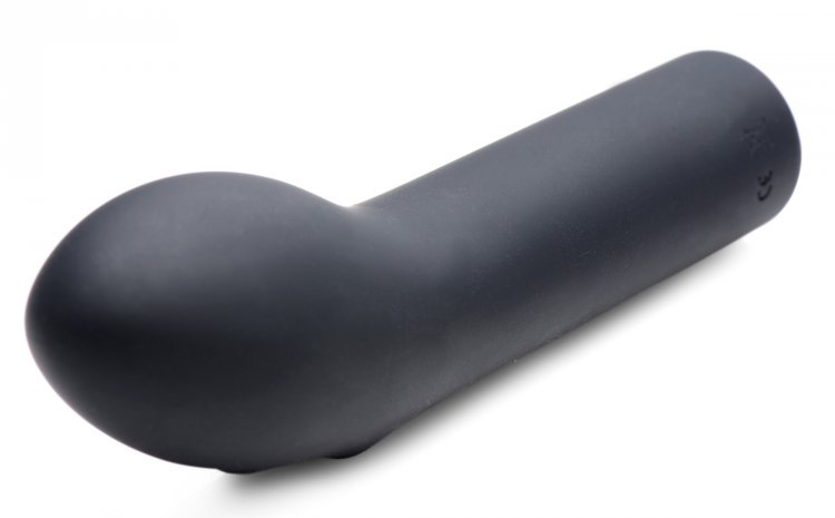 Slip on this Silicone Finger Sleeve and transform your finge... Trinity Vibes - 10X Curved Finger Vibe - Black photo-4