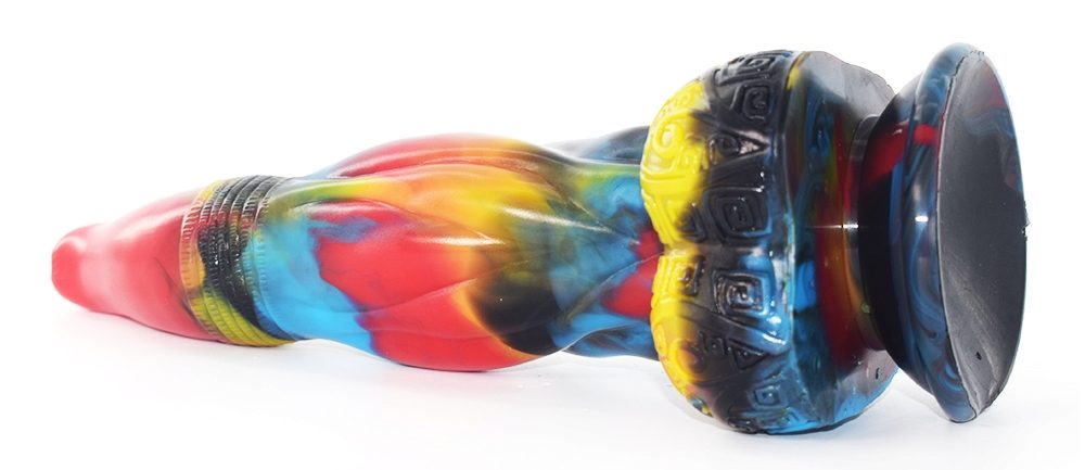 Great and big animal dildo, softness, skin-friendly and flex... FAAK - Mythical Beast KuiNeo Plug - Graffiti photo-4