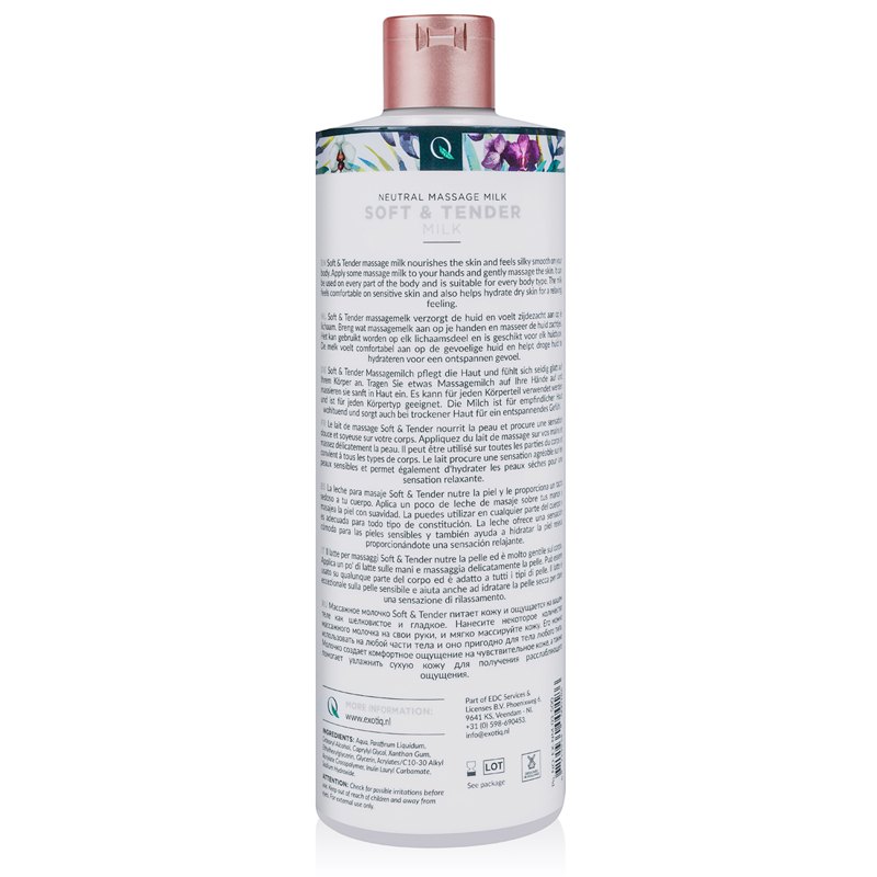Enjoy a relaxing massage with this Exotiq massage milk. The ... Exotiq - Soft & Tender Massage Milk - 500ml photo-3
