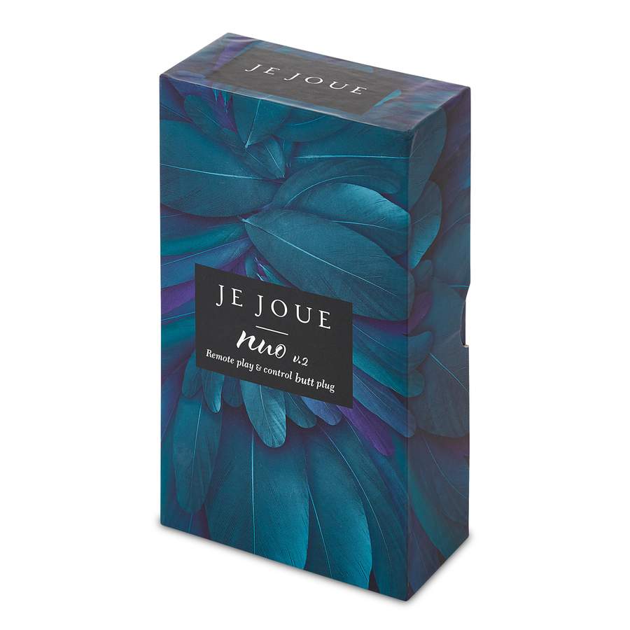 Discover multi-sensual pleasure with the world’s first dual-... Je Joue - Nuo Vibrating Butt Plug - Black photo-7