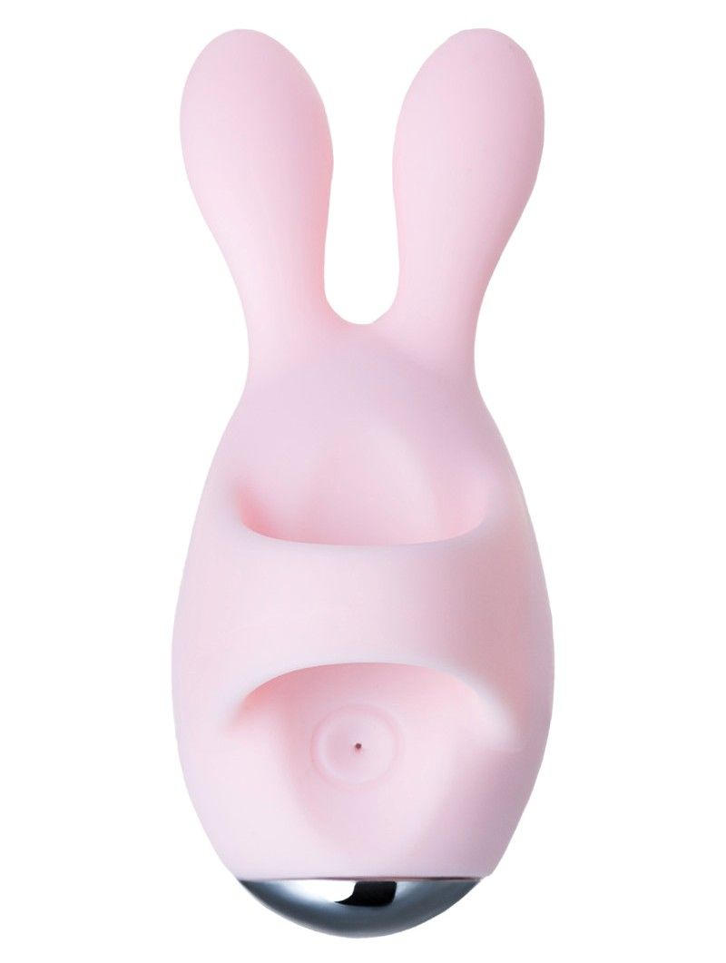 This little rabbit will delight both partners. It make the f... JOS - Dutty Finger Vibrator - Pink photo-5