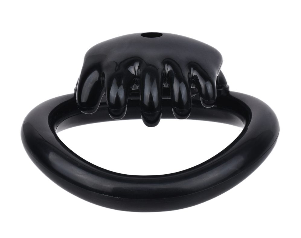 Material: Resin
Cage high: 32mm  ... FAAK - Hand Shaped Resin Chastity Cage - Black photo-8