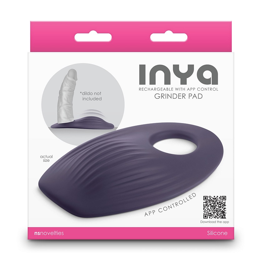 NS Novelties - Inya 振動研磨軟墊 - 紫色 照片-4