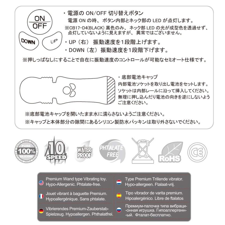 Excellent waterproof performance, very heavy vibration due t... Mode Design - Denma Lady Premium - Black photo-6