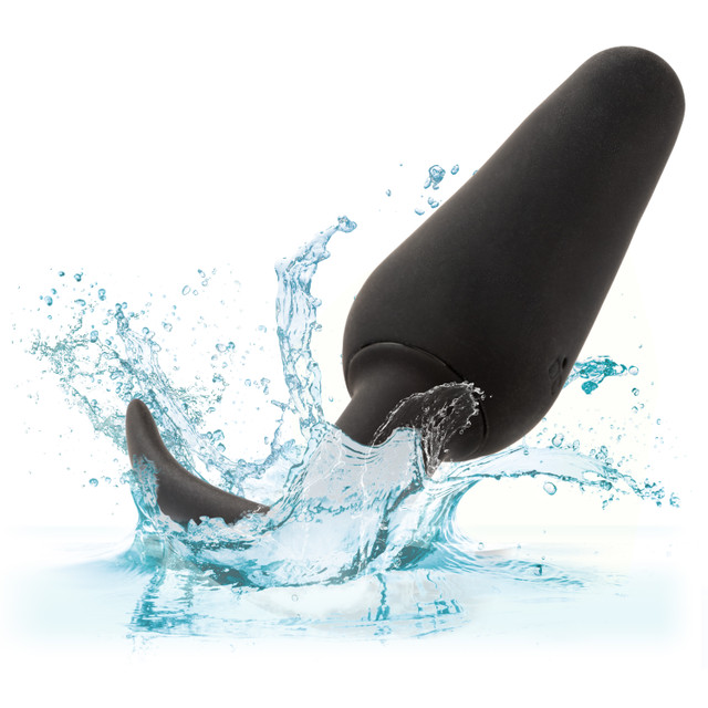 Step into a world of unparalleled pleasure with the Boundles... CEN - Boundless Vibro Slim Plug - Black photo-5