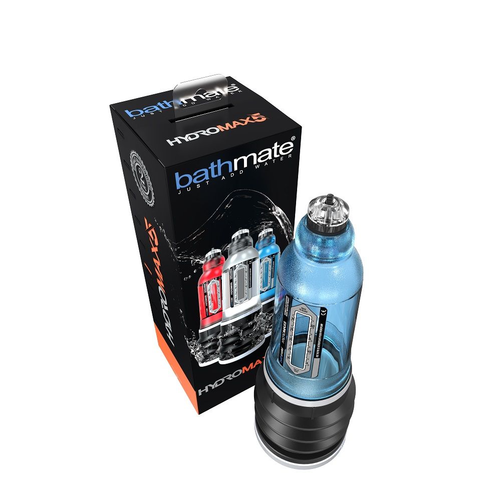 Designed for a penis size of up to 5" when erect, the X... Bathmate - Hydromax 5 - Blue photo-4