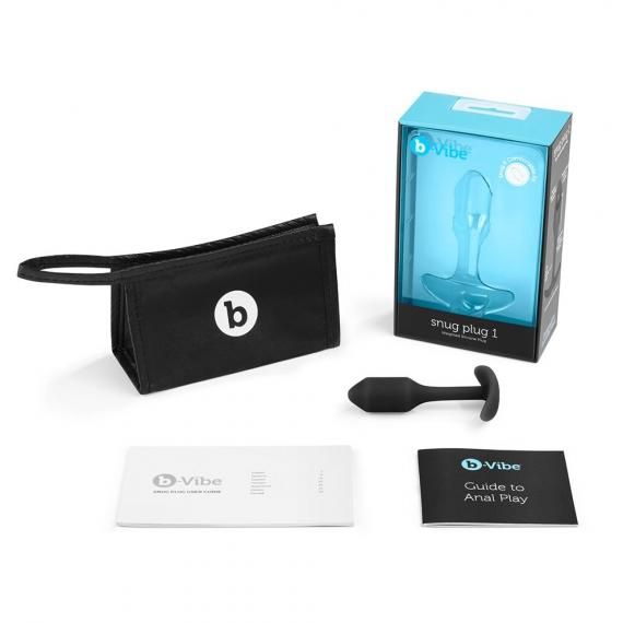 B-Vibe - Snug Plug 1 - Black photo-8