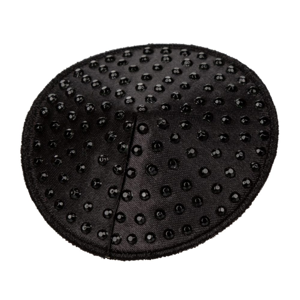 Wrap your goodies in glamour with the ravishing Radiance Rou... CEN - Radiance Round Pasties - Black photo-2