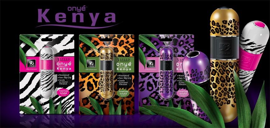 Offering three exquisite modes of vibration: from gentle to ... Big Teaze Toys - B3 Onye Kenya Vibro Bullet - Leopard Plum photo-4