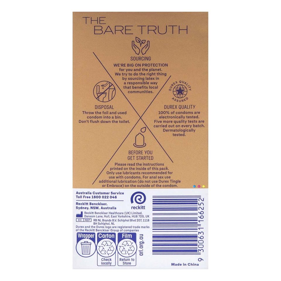 Durex Invisible Condoms is the range of thinnest condoms des... Durex - Invisible Ultra Thin Condoms 10's Pack photo-3