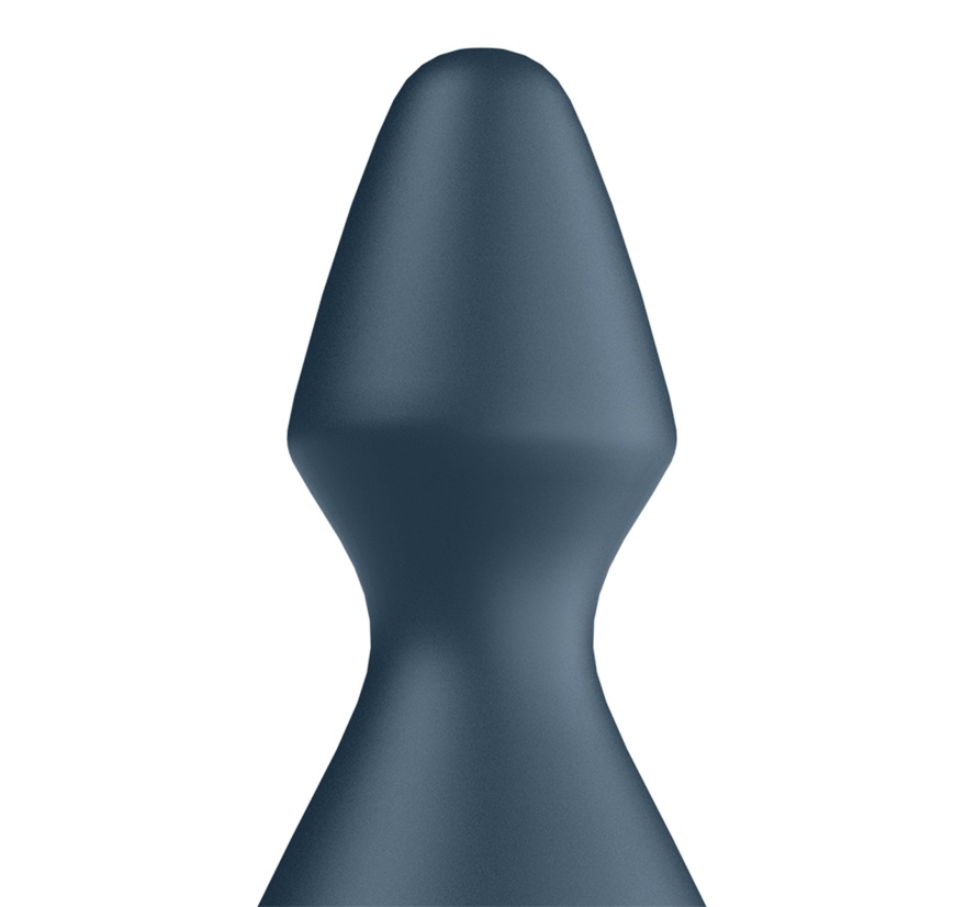 的底座和柔软的矽胶确保安全、无忧无虑的游玩体验。
Satisfyer Lolli-Plug 1 让您的后庭感到满意... Satisfyer - Lolli Plug 1 后庭震动器 - 深蓝绿色 照片-3