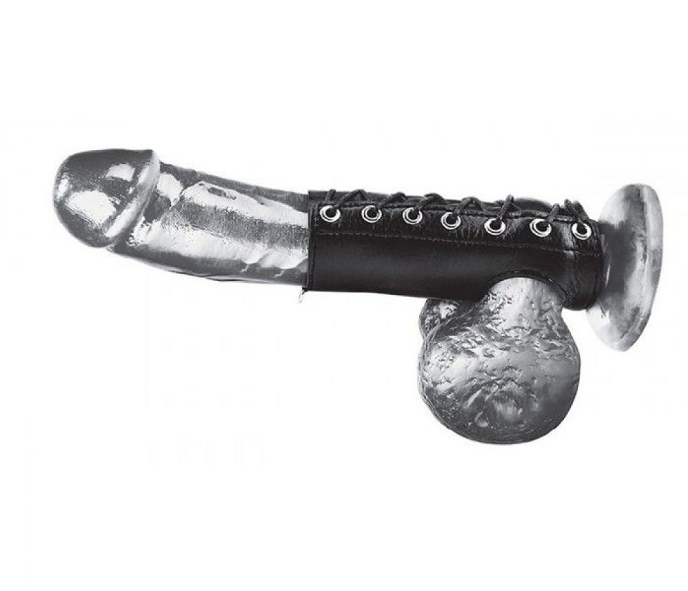 Fitting snugly over the base of the shaft to add some sexy b... Blueline - 5'' Cock Sheath photo-2