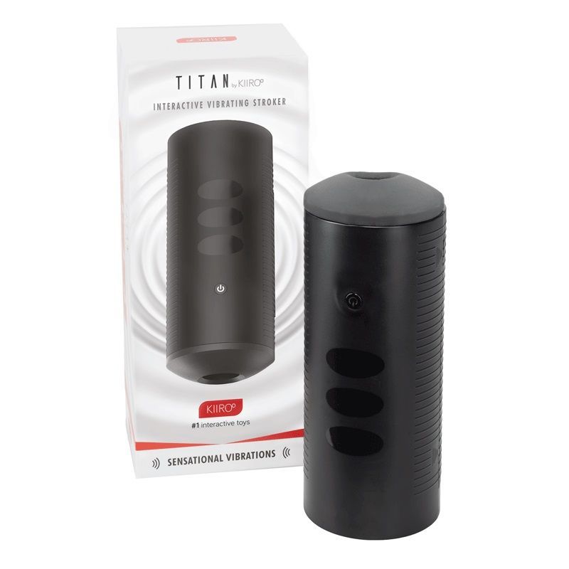 Kiiroo - Titan Interactive Masturbator - Black photo-11