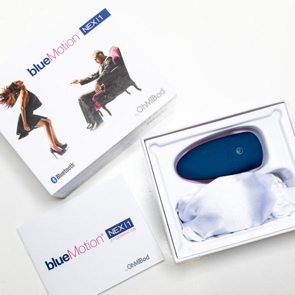 Our ever-popular blueMotion NEX|1 (2nd generation) n... OhMiBod - BlueMotion App Controlled Nex 1 (2ndG) - Blue Pink photo-5