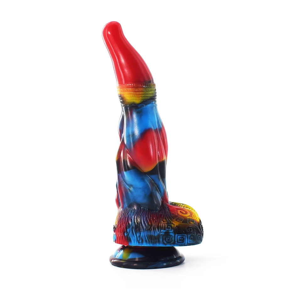 Great and big animal dildo, softness, skin-friendly and flex... FAAK - Mythical Beast KuiNeo Plug - Graffiti photo-3