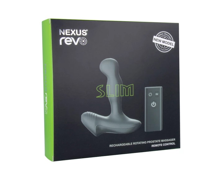 Nexus - Revo Slim Prostate Massager - Black photo-6