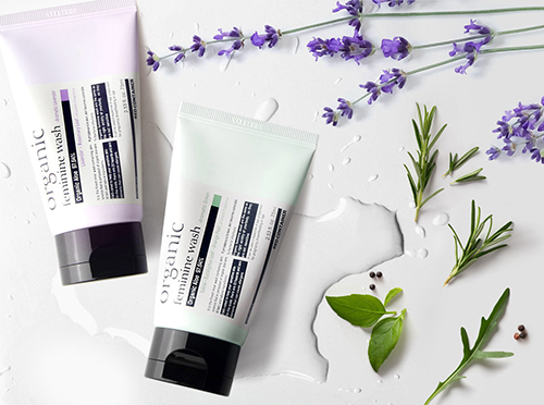 Red Container - Organic Feminine Wash Aromatic Green - 75ml photo