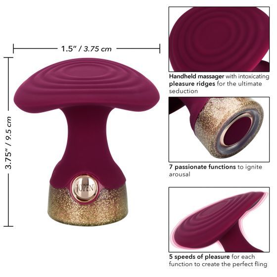 Give yourself over to a passionate affair with the thrilling... CEN - Jopen Starstruck Fantasy Massager - Purple photo-10