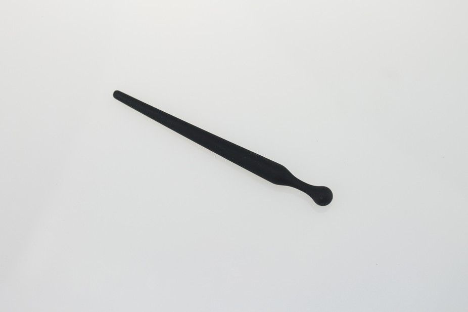 MT - Silicone Urethral Sound 100mm - Black photo-3