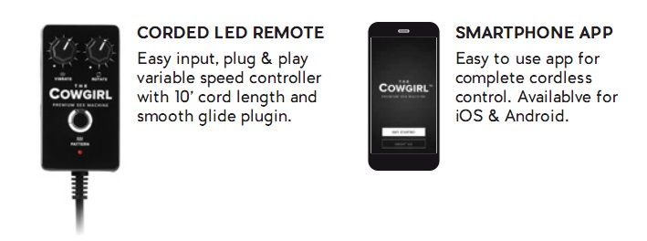 You can see a sample of the product in one of our stores and... Cowgirl - Premium Remote and App Controlled Riding Sex Machine photo-23