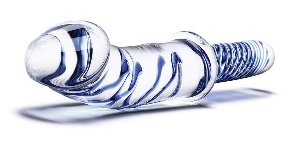 Glas - 11'' Realistic Double Ended Dildo w/Handle photo-4