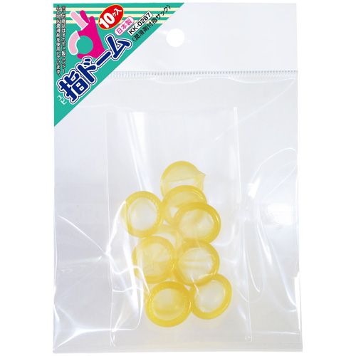The same lubricant coated finger condoms as Okamoto condoms ... Okamoto - Finger Dome Condoms - 10's Pack photo-6