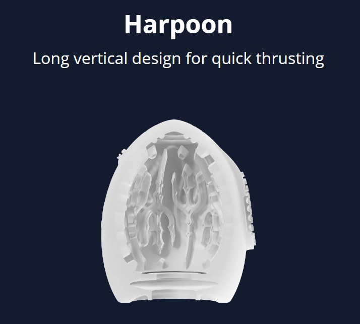 Experience six unique internal textures for different sensat... Lovense - Kraken 6-pack Egg Masturbator photo-7