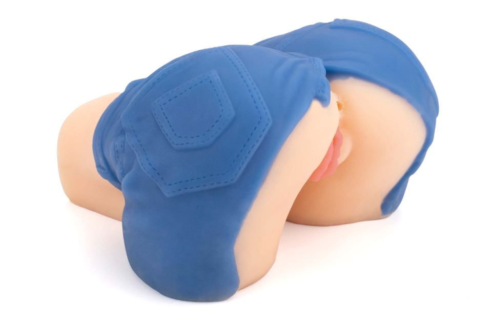 Vaginal or anal sex is yours whenever you want it with the r... Lijoin - Jean 2.2kg Masturbator photo-4
