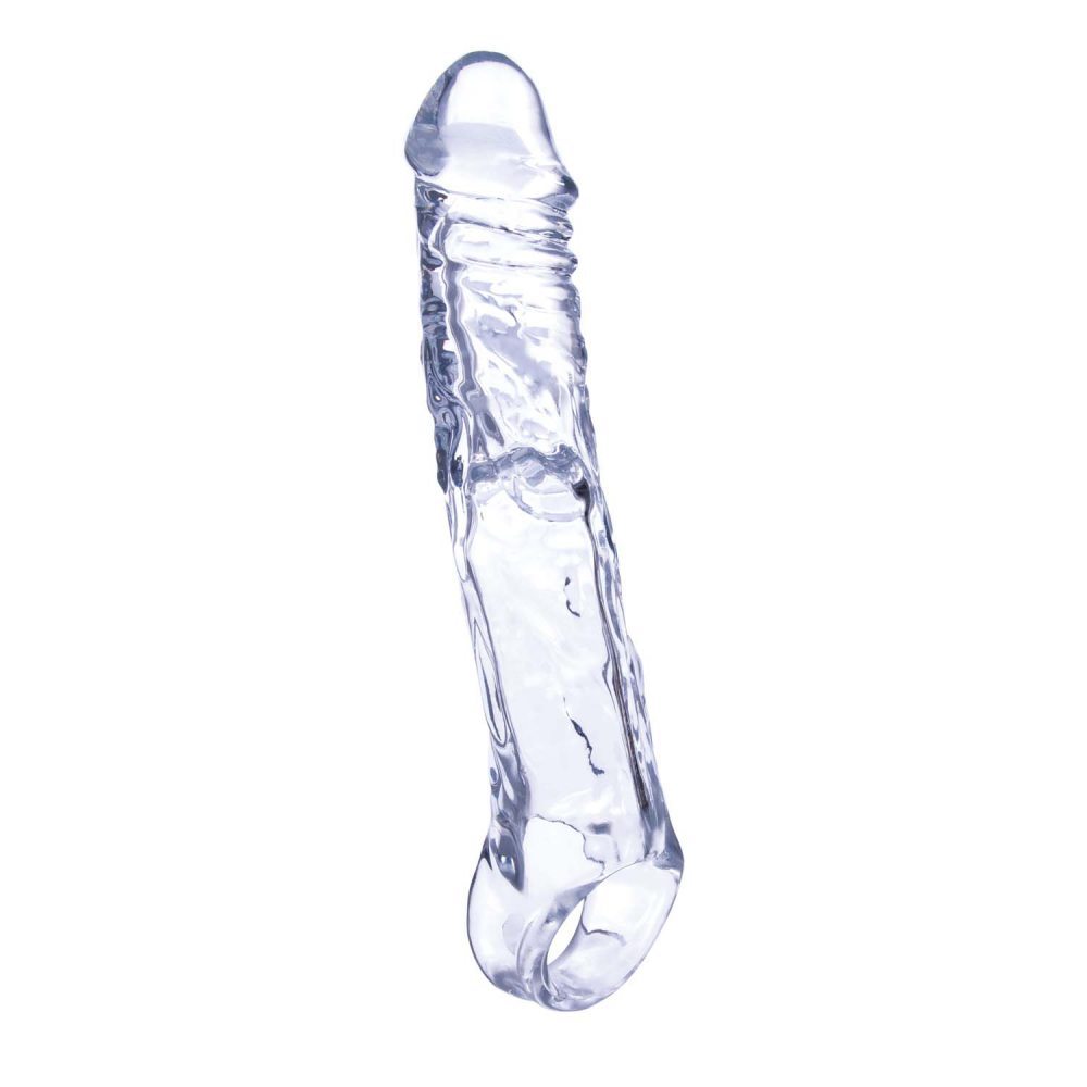 Take pleasure to new heights with the Nasstoys Magic Penis E... Nasstoys - 7.5" Magic Penis Extender w Ball Strap - Clear photo-4