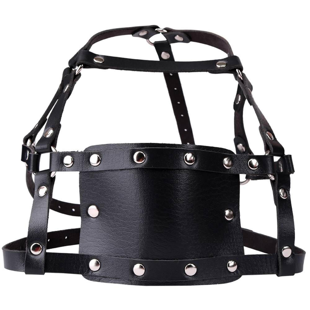 MT - Head Harness with Mouth Gag photo-3