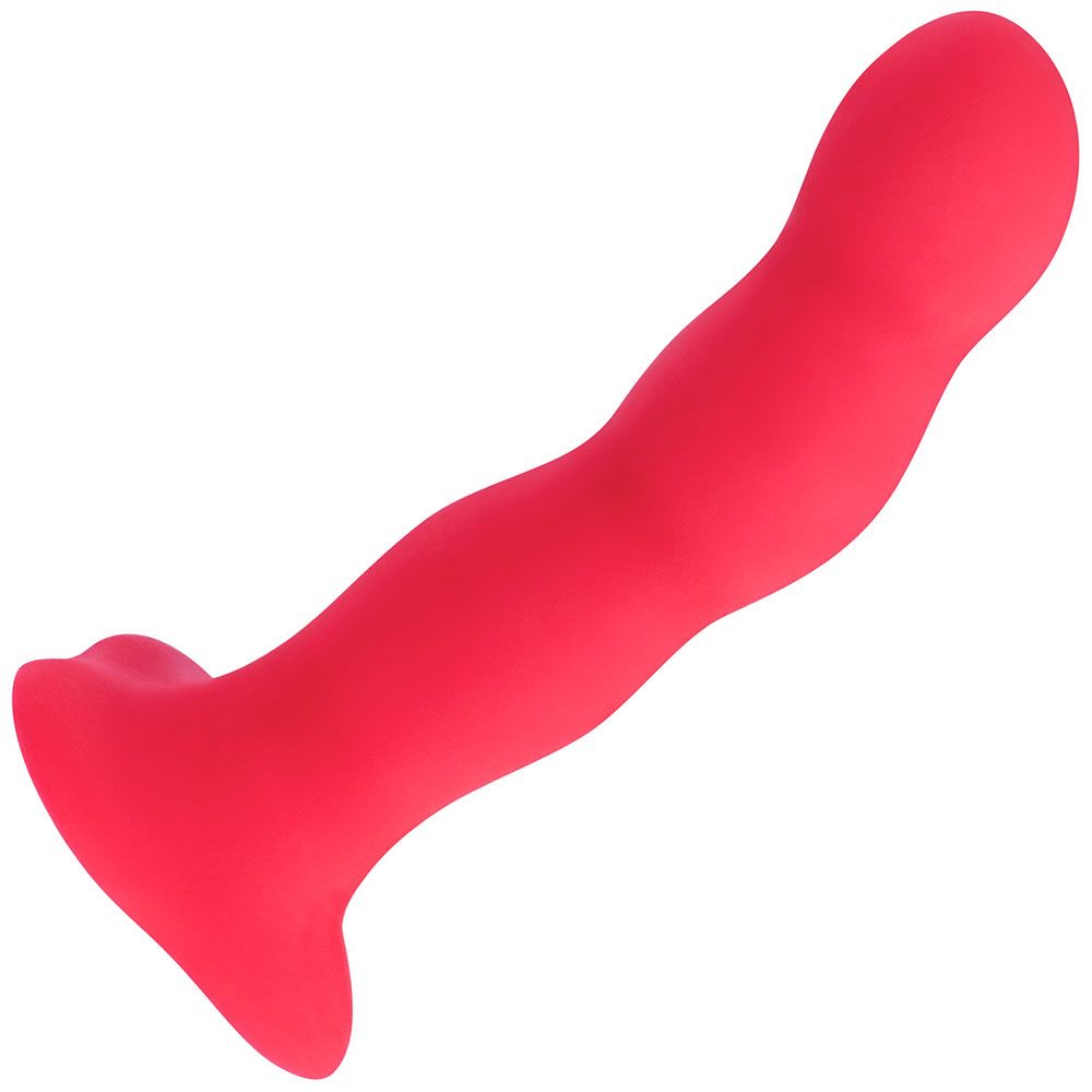 At first glance the BOUNCER looks like just your regular dil... Fun Factory - Bouncer Dildo - Red photo-4