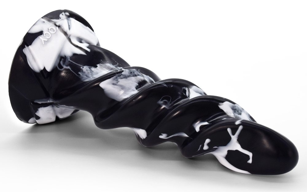 Norse Mythology - Goddess Hela anal dildo, softness, wear-re... FAAK - Goddess Hela Anal Plug - Black/White photo-8