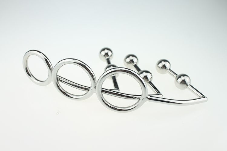 MT - Cock Ring 40mm with 2 Anal Balls photo-7