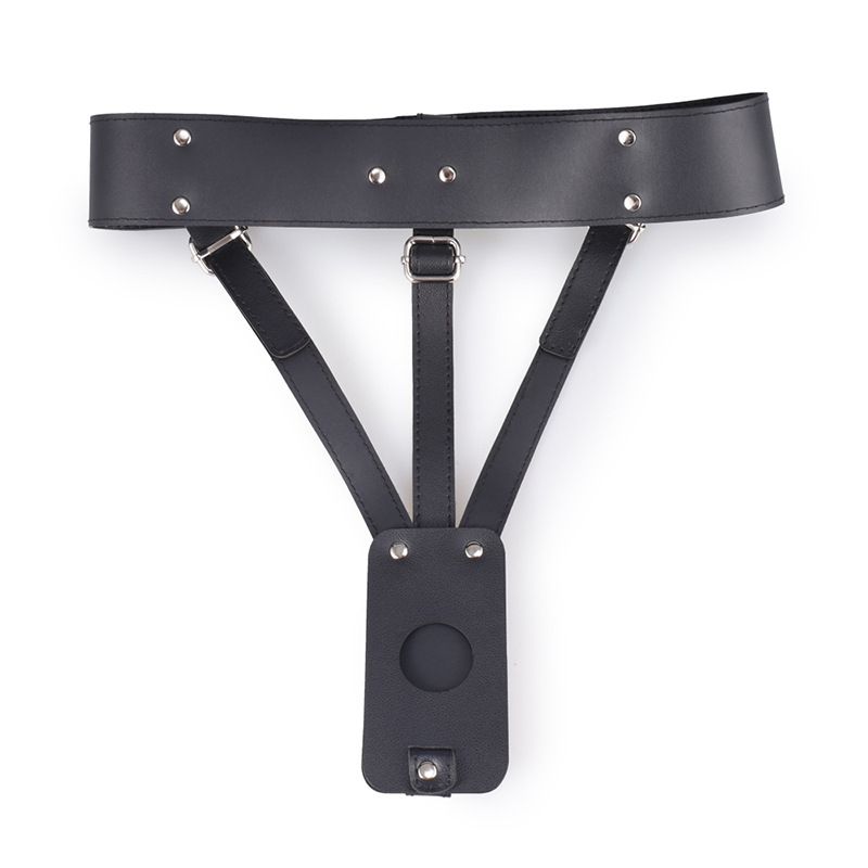 MT - Orgasm Belt Dildo Holder - Black photo-4