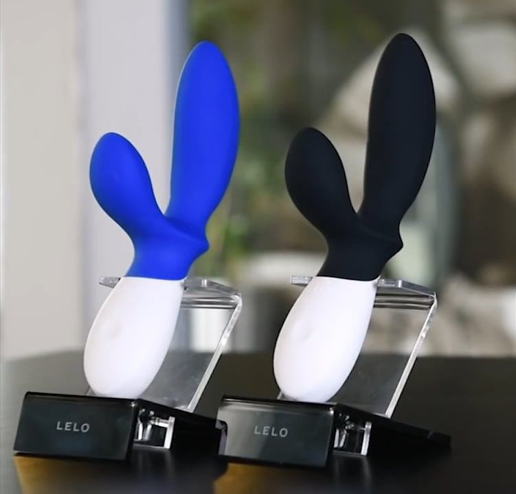 The world’s first vibrating prostate massager that moves bac... Lelo - Loki Wave Vibe - Blue photo-8