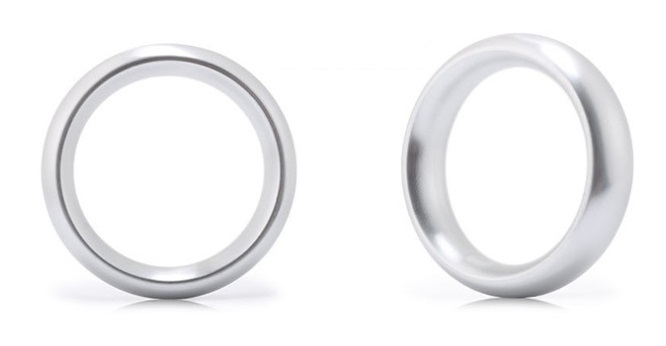 Toynary - CR04 Metal Ring 40mm - Silver photo-2