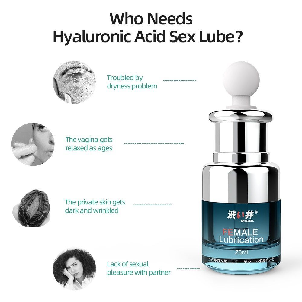 Rich in hyaluronic acid, hydrating, firming and nourish the ... Drywell - Private Skin Care Female Lubricant - 25ml photo-8
