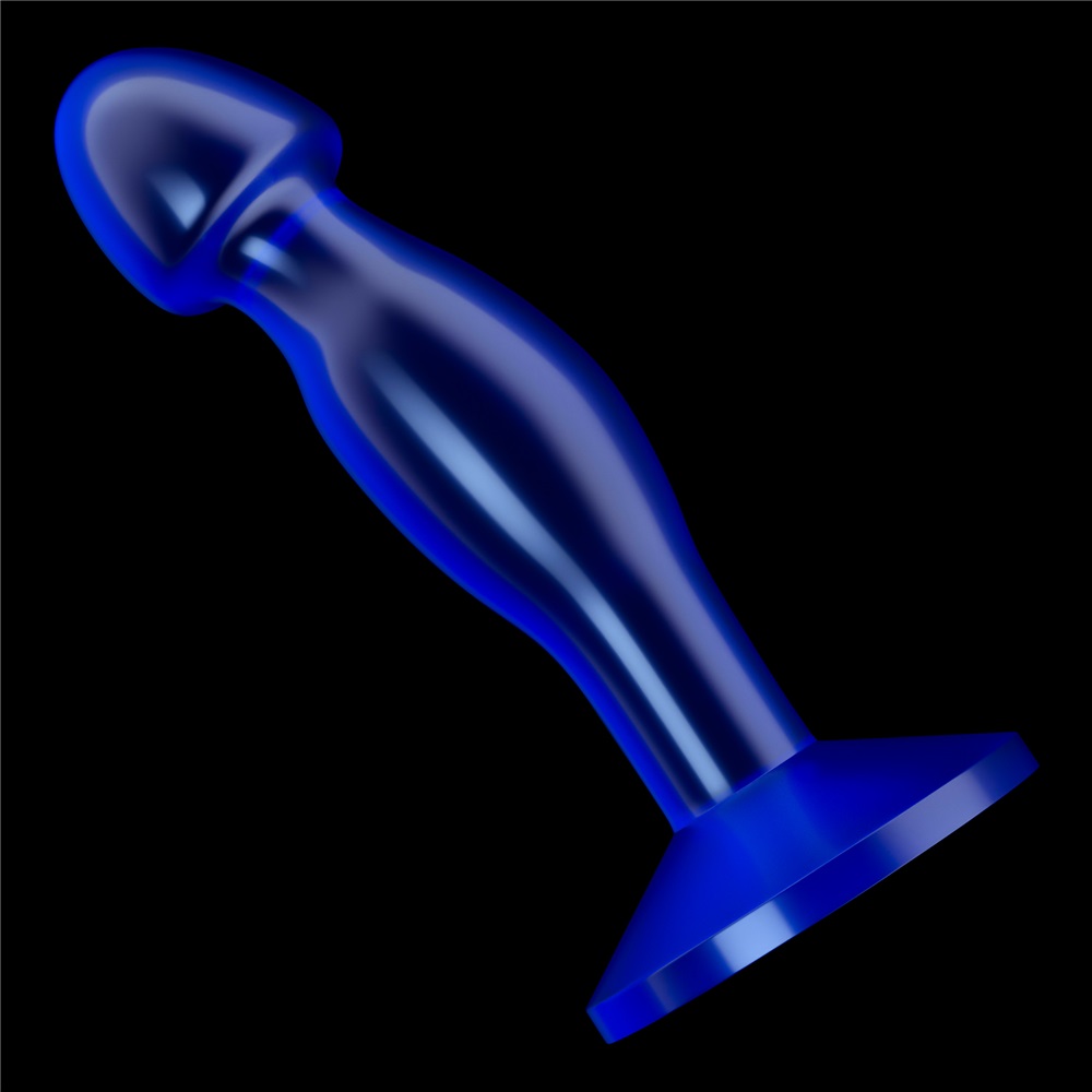 A sight for the most erotic of fantasies, lovetoy flawless c... Lovetoy - Flawless Prostate Plug 6.5'' - Blue photo-5