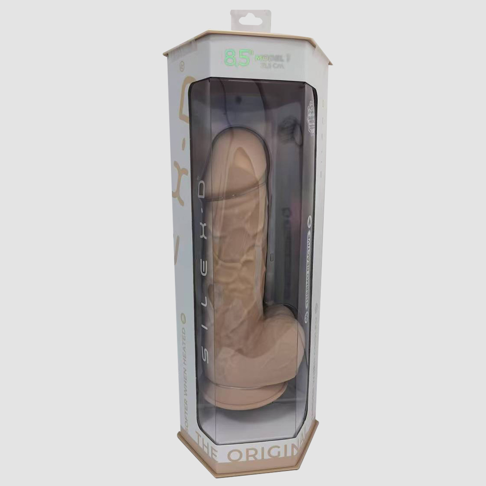 SilexD offers a variety of dildos with a silicon of extraord... Silexpan - 8.5" Dual Destiny Premium Silicone Dildo w/Balls photo-3
