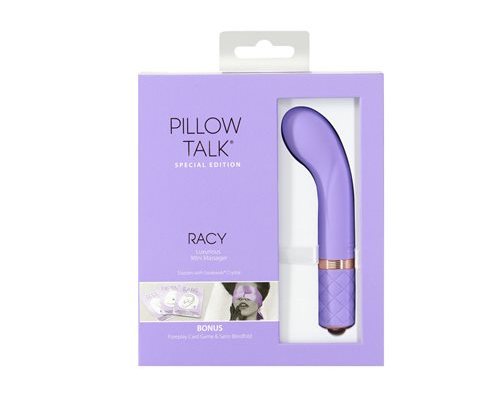 Pillow Talk - Racy G點震動器 - 紫色 照片