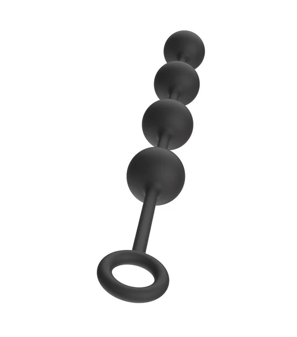 Extreme by Hidden Desire offers a unique collection of anal ... Hidden Desire - Heavy Anal Beads L - Black photo-2